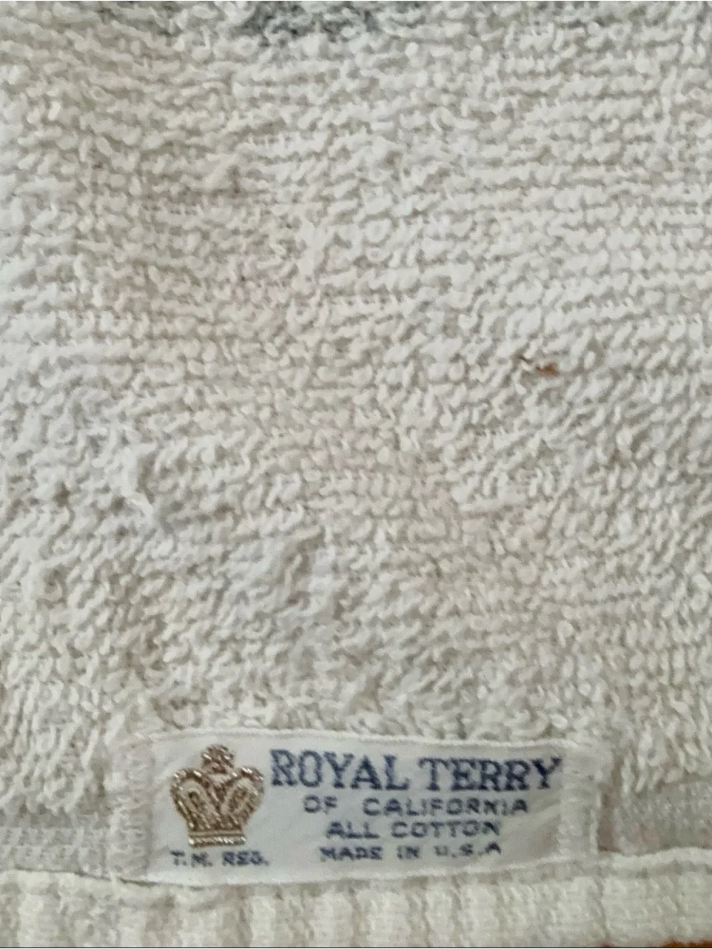 Vintage MCM 1950’s-60’s Royal Terry Beach Towel Novelty Kitschy Couple 36x60